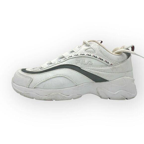 Fila 5rm00683-150 ray trainers Athletic Shoes White Womens 7 - Picture 1 of 10